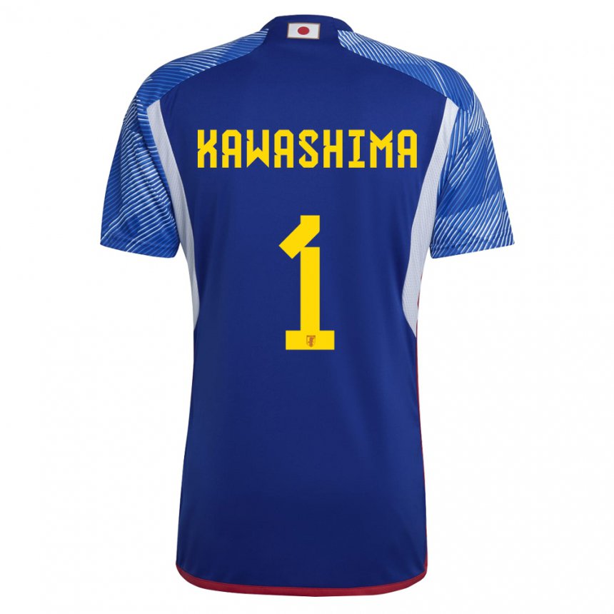 Niño Camiseta Japón Eiji Kawashima #1 Azul Real 1ª Equipación 22-24 La Camisa Chile