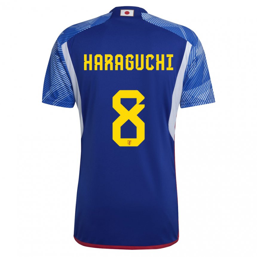 Niño Camiseta Japón Genki Haraguchi #8 Azul Real 1ª Equipación 22-24 La Camisa Chile