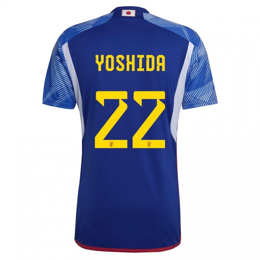 Niño Camiseta Japón Maya Yoshida #22 Azul Real 1ª Equipación 22-24 La Camisa Chile