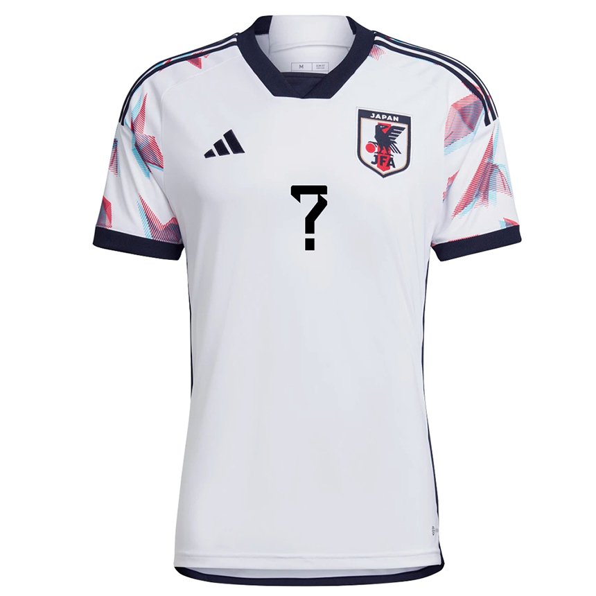 Niño Camiseta Japón Su Nombre #0 Blanco 2ª Equipación 22-24 La Camisa Chile