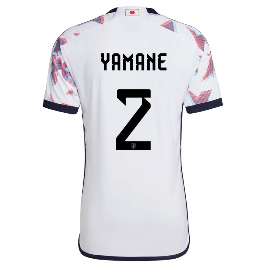 Niño Camiseta Japón Miki Yamane #2 Blanco 2ª Equipación 22-24 La Camisa Chile