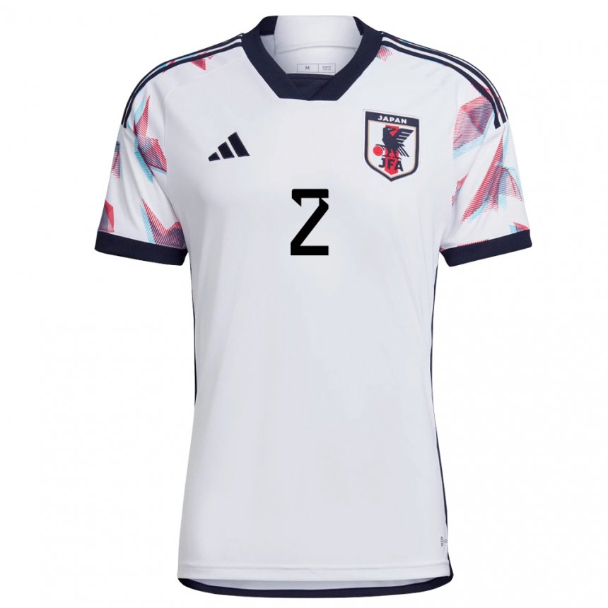 Niño Camiseta Japón Miki Yamane #2 Blanco 2ª Equipación 22-24 La Camisa Chile