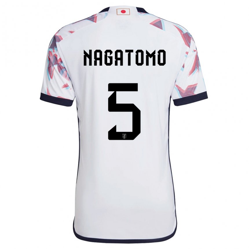 Niño Camiseta Japón Yuto Nagatomo #5 Blanco 2ª Equipación 22-24 La Camisa Chile