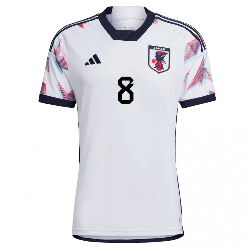 Niño Camiseta Japón Genki Haraguchi #8 Blanco 2ª Equipación 22-24 La Camisa Chile