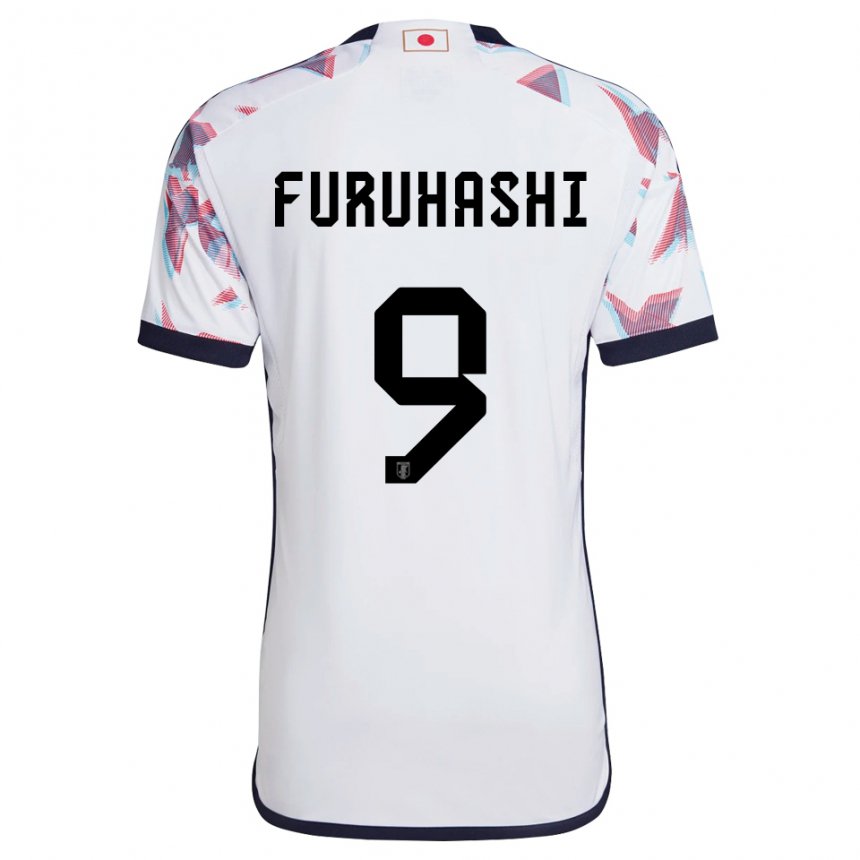 Niño Camiseta Japón Kyogo Furuhashi #9 Blanco 2ª Equipación 22-24 La Camisa Chile