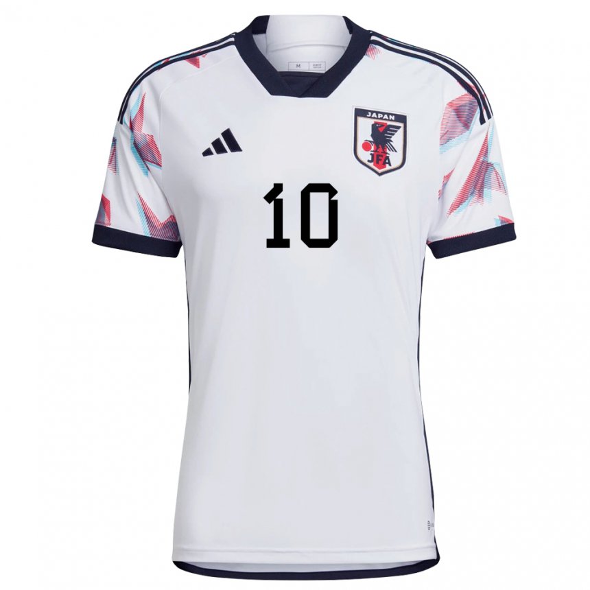 Niño Camiseta Japón Takumi Minamino #10 Blanco 2ª Equipación 22-24 La Camisa Chile