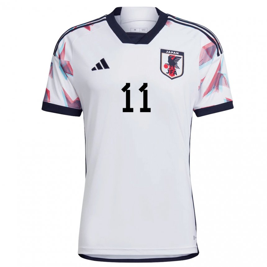 Niño Camiseta Japón Takefusa Kubo #11 Blanco 2ª Equipación 22-24 La Camisa Chile