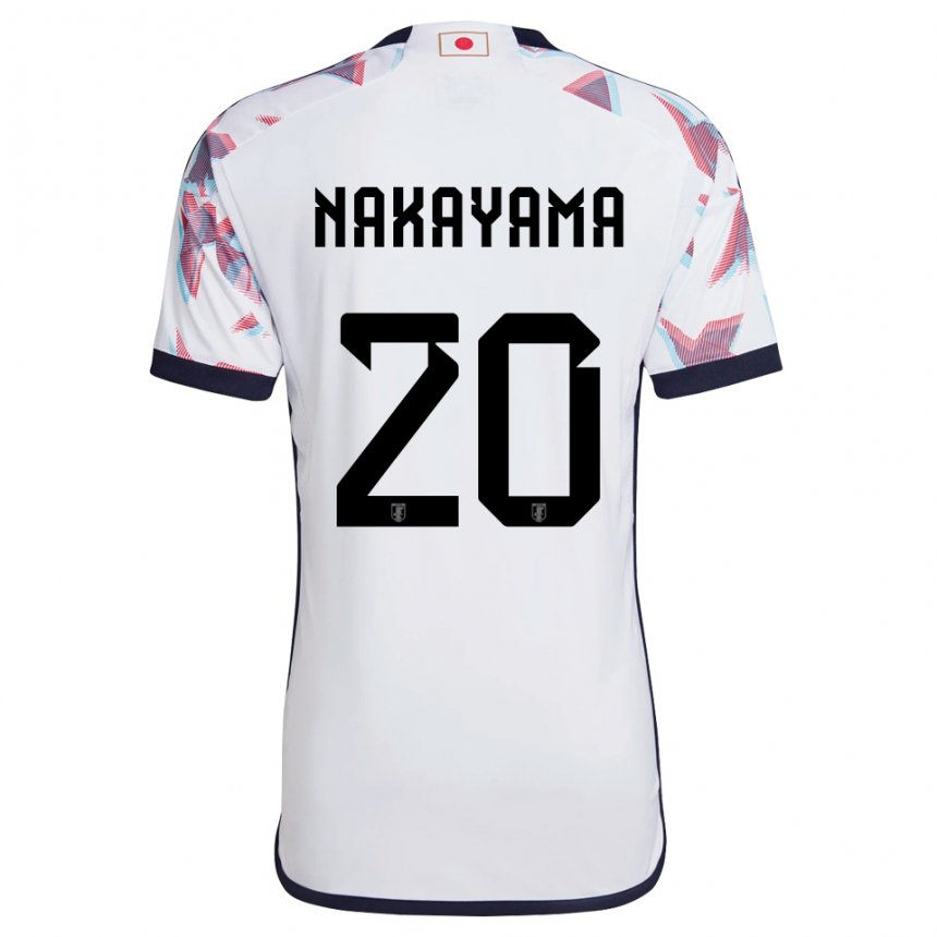 Niño Camiseta Japón Yuta Nakayama #20 Blanco 2ª Equipación 22-24 La Camisa Chile