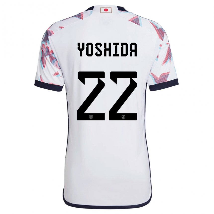 Niño Camiseta Japón Maya Yoshida #22 Blanco 2ª Equipación 22-24 La Camisa Chile