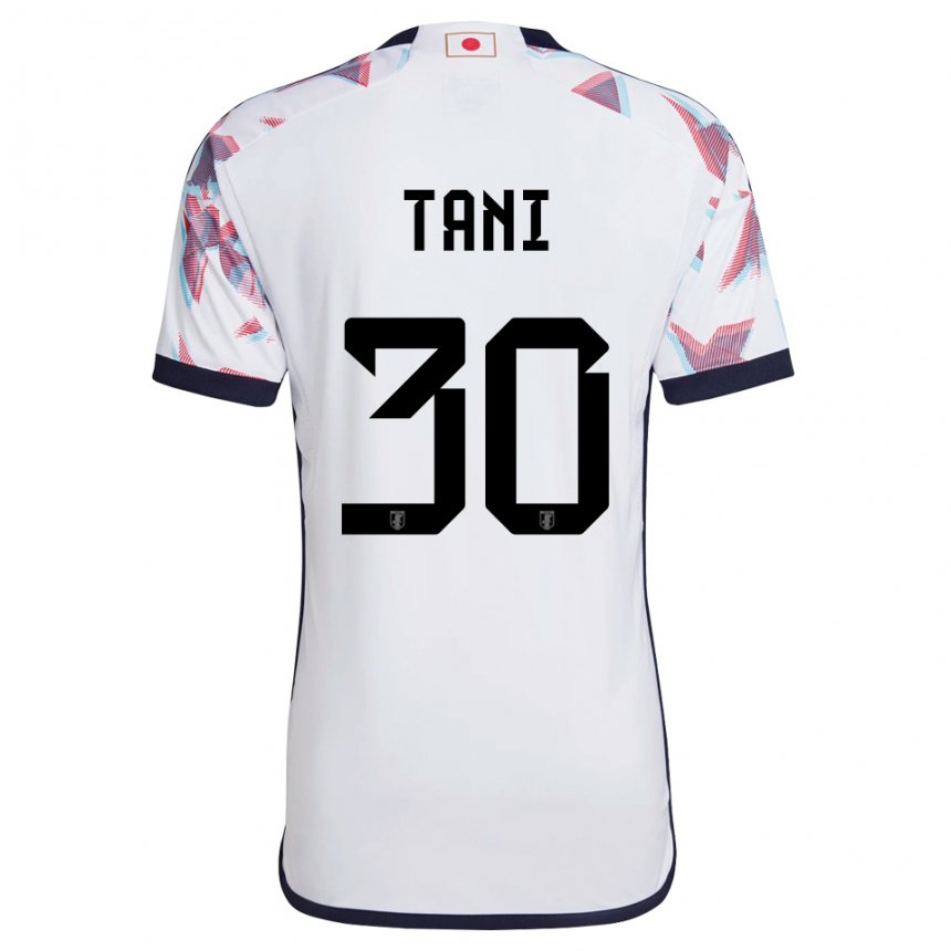 Niño Camiseta Japón Kosei Tani #30 Blanco 2ª Equipación 22-24 La Camisa Chile