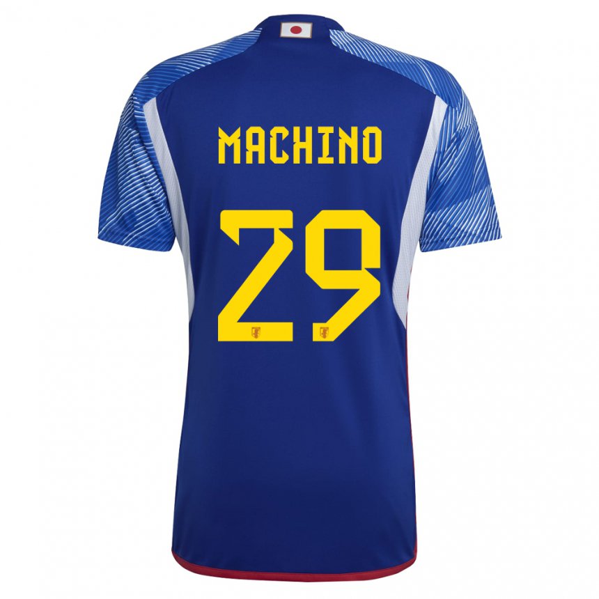 Hombre Camiseta Japón Shuto Machino #29 Azul Real 1ª Equipación 22-24 La Camisa Chile