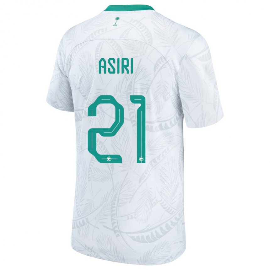 Niño Camiseta Arabia Saudita Haitham Asiri #21 Blanco 1ª Equipación 22-24 La Camisa Chile