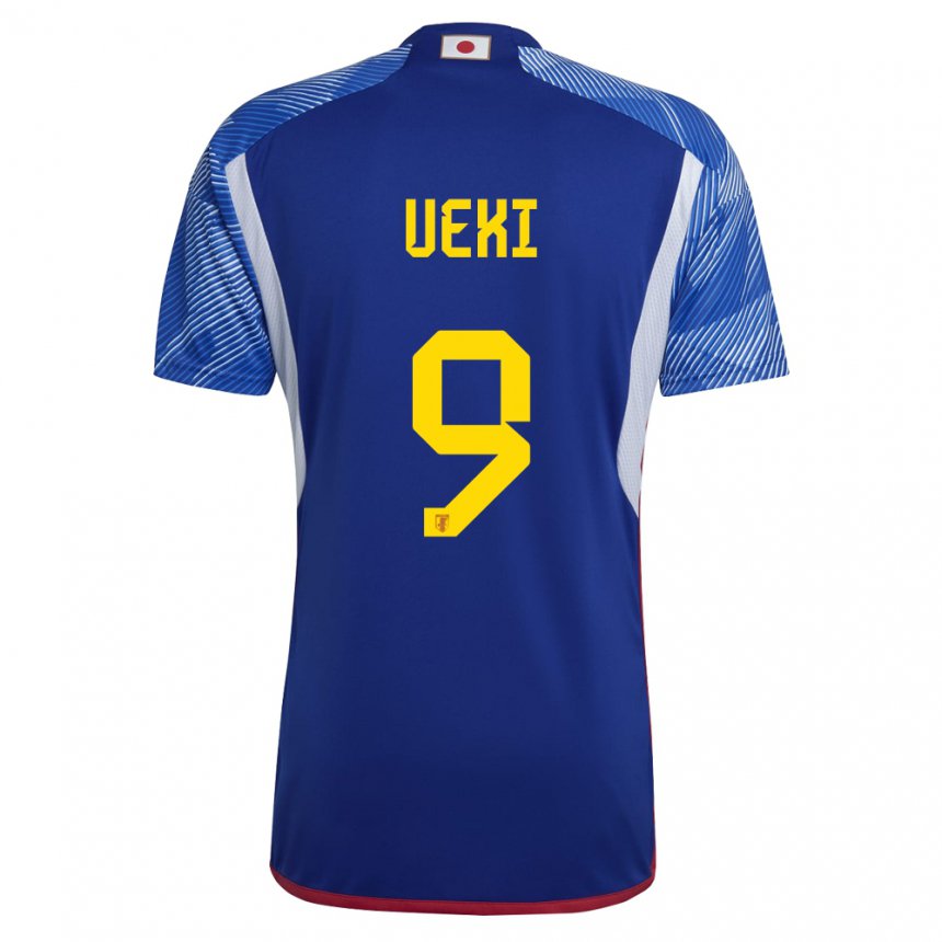 Niño Camiseta Japón Riko Ueki #9 Azul Real 1ª Equipación 22-24 La Camisa Chile