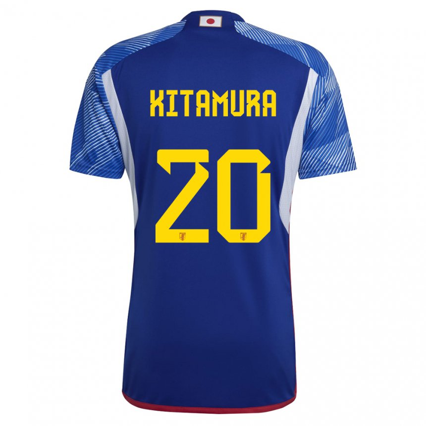 Niño Camiseta Japón Nanami Kitamura #20 Azul Real 1ª Equipación 22-24 La Camisa Chile