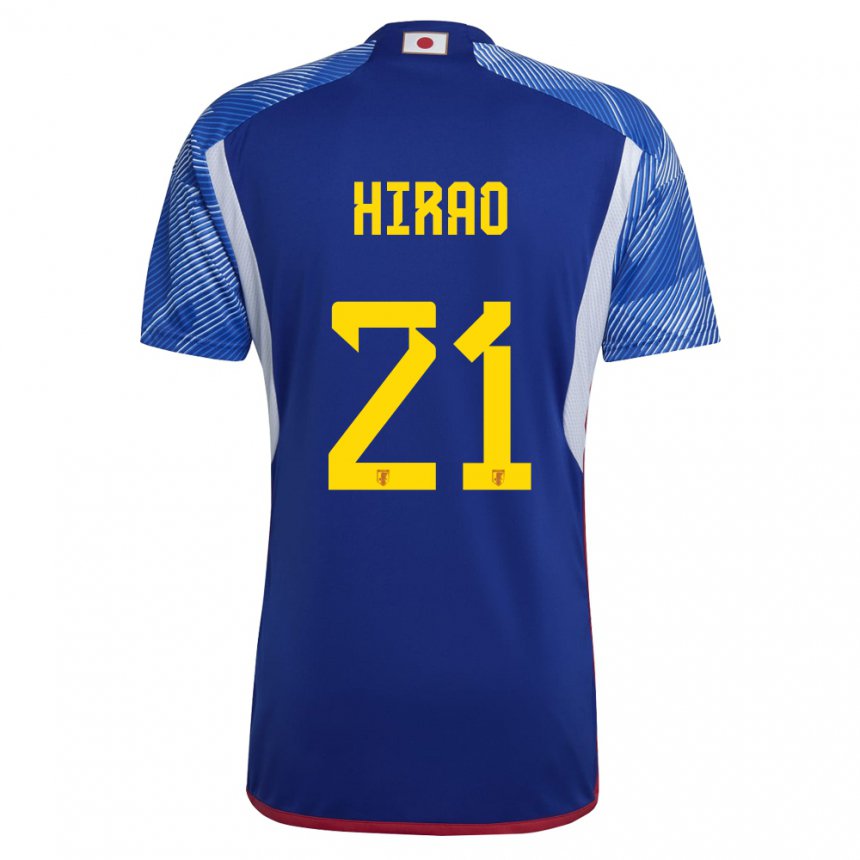 Niño Camiseta Japón Chika Hirao #21 Azul Real 1ª Equipación 22-24 La Camisa Chile