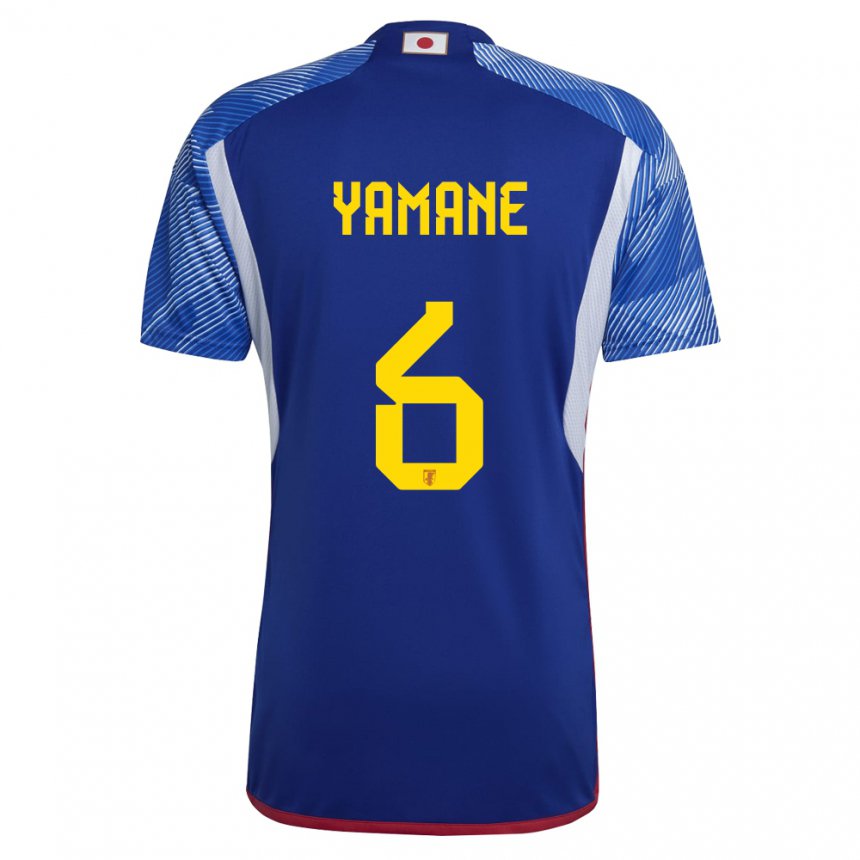 Niño Camiseta Japón Riku Yamane #6 Azul Real 1ª Equipación 22-24 La Camisa Chile