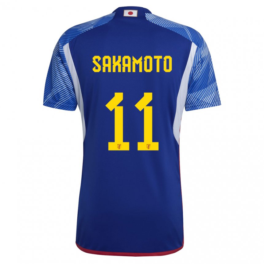 Niño Camiseta Japón Isa Sakamoto #11 Azul Real 1ª Equipación 22-24 La Camisa Chile