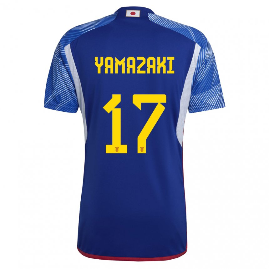 Niño Camiseta Japón Taishin Yamazaki #17 Azul Real 1ª Equipación 22-24 La Camisa Chile