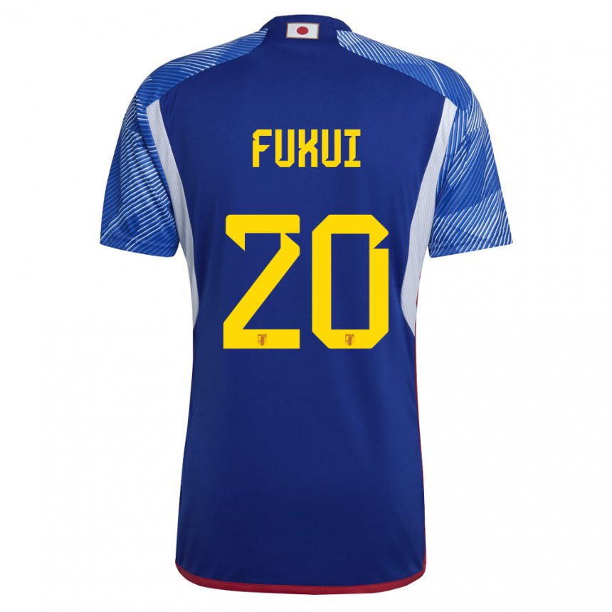 Niño Camiseta Japón Taichi Fukui #20 Azul Real 1ª Equipación 22-24 La Camisa Chile