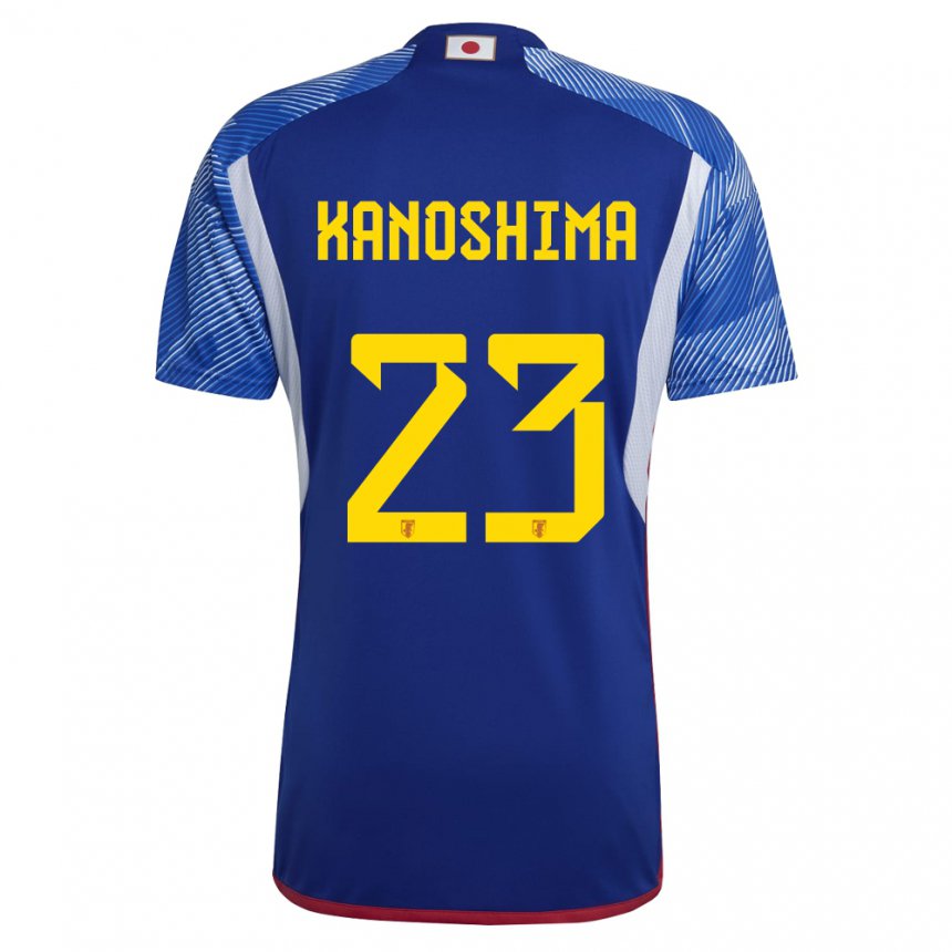 Niño Camiseta Japón Yu Kanoshima #23 Azul Real 1ª Equipación 22-24 La Camisa Chile