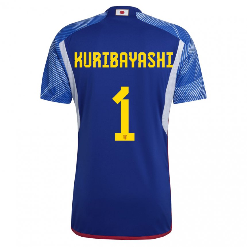 Niño Camiseta Japón Hayato Kuribayashi #1 Azul Real 1ª Equipación 22-24 La Camisa Chile