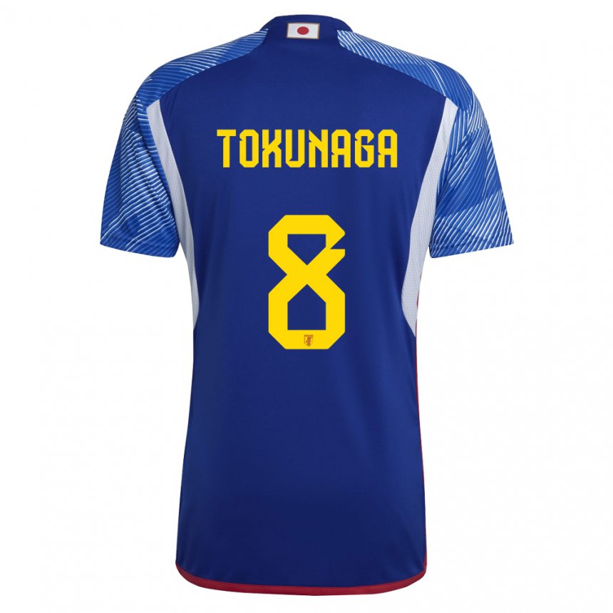 Niño Camiseta Japón Ryo Tokunaga #8 Azul Real 1ª Equipación 22-24 La Camisa Chile