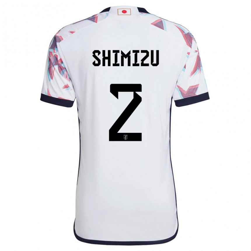 Niño Camiseta Japón Risa Shimizu #2 Blanco 2ª Equipación 22-24 La Camisa Chile