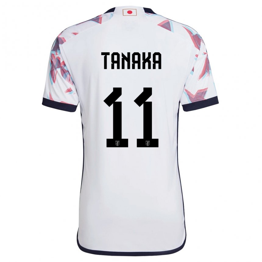 Niño Camiseta Japón Mina Tanaka #11 Blanco 2ª Equipación 22-24 La Camisa Chile