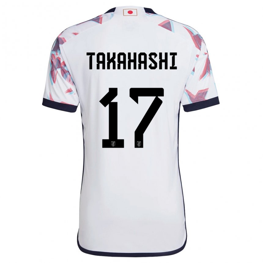 Niño Camiseta Japón Hana Takahashi #17 Blanco 2ª Equipación 22-24 La Camisa Chile