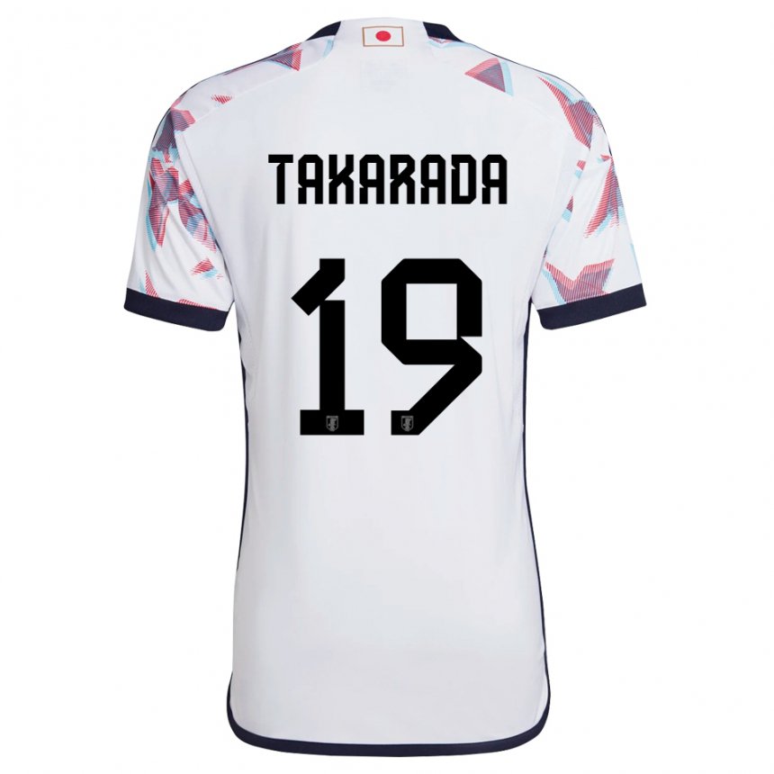 Niño Camiseta Japón Saori Takarada #19 Blanco 2ª Equipación 22-24 La Camisa Chile