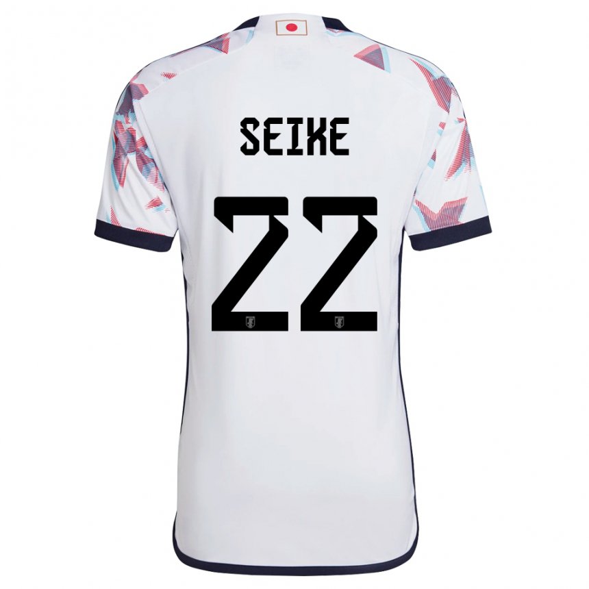 Niño Camiseta Japón Kiko Seike #22 Blanco 2ª Equipación 22-24 La Camisa Chile