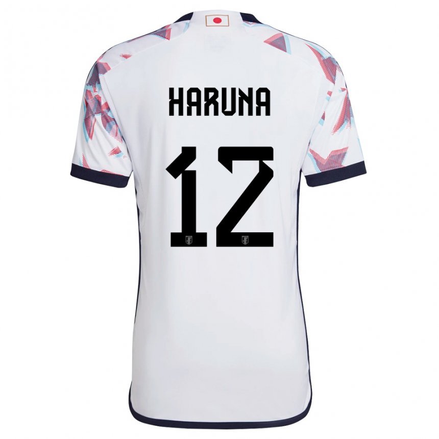 Niño Camiseta Japón Ryusei Haruna #12 Blanco 2ª Equipación 22-24 La Camisa Chile