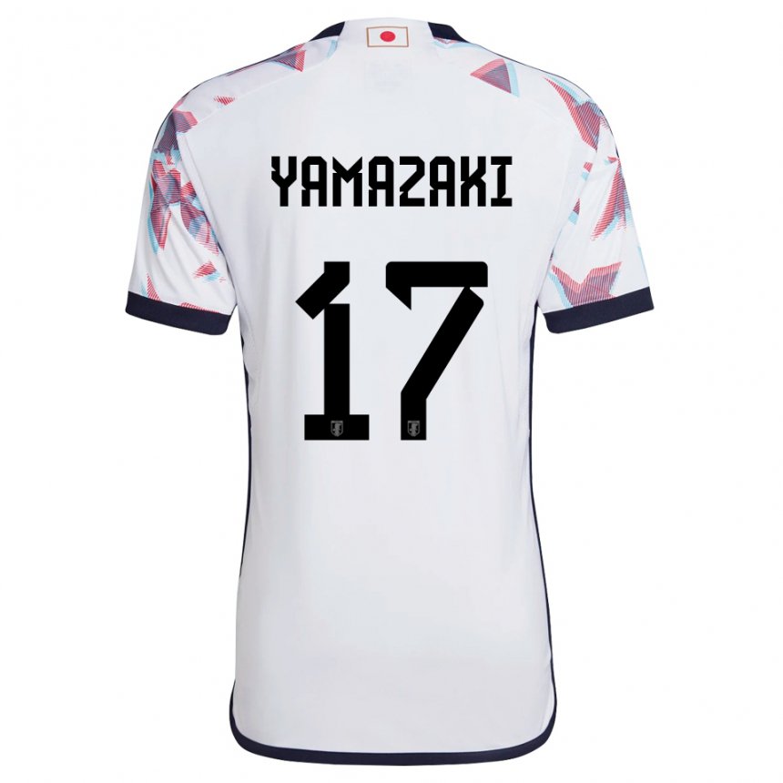 Niño Camiseta Japón Taishin Yamazaki #17 Blanco 2ª Equipación 22-24 La Camisa Chile