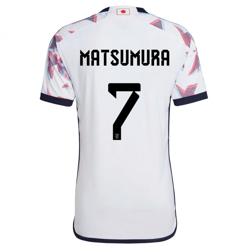 Niño Camiseta Japón Kosuke Matsumura #7 Blanco 2ª Equipación 22-24 La Camisa Chile