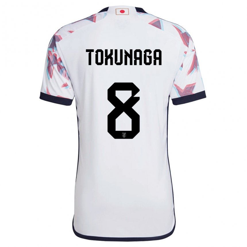 Niño Camiseta Japón Ryo Tokunaga #8 Blanco 2ª Equipación 22-24 La Camisa Chile