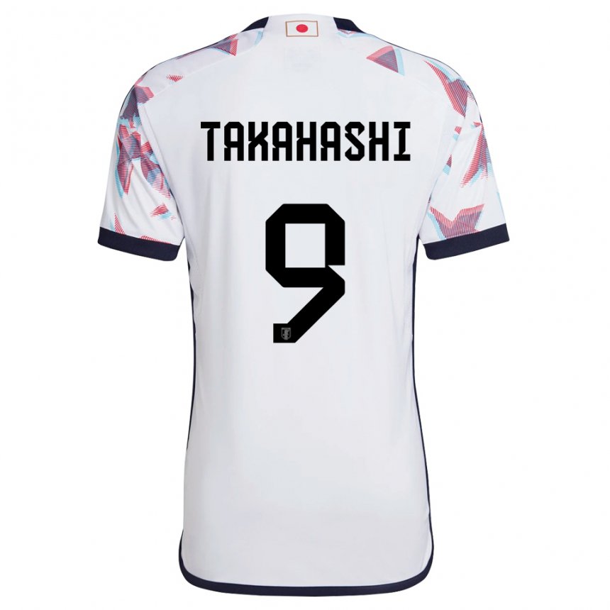 Niño Camiseta Japón Hikaru Takahashi #9 Blanco 2ª Equipación 22-24 La Camisa Chile