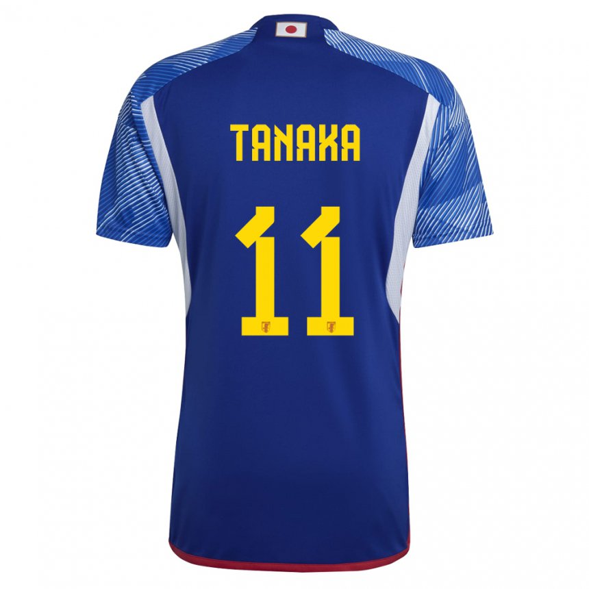 Hombre Camiseta Japón Mina Tanaka #11 Azul Real 1ª Equipación 22-24 La Camisa Chile