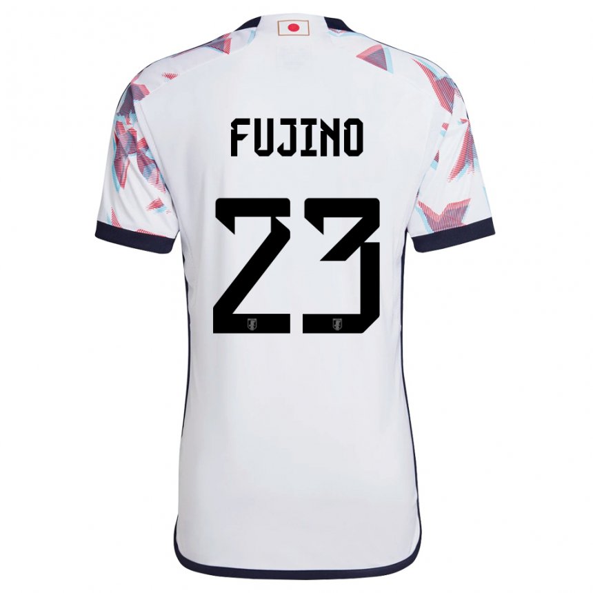 Hombre Camiseta Japón Aoba Fujino #23 Blanco 2ª Equipación 22-24 La Camisa Chile