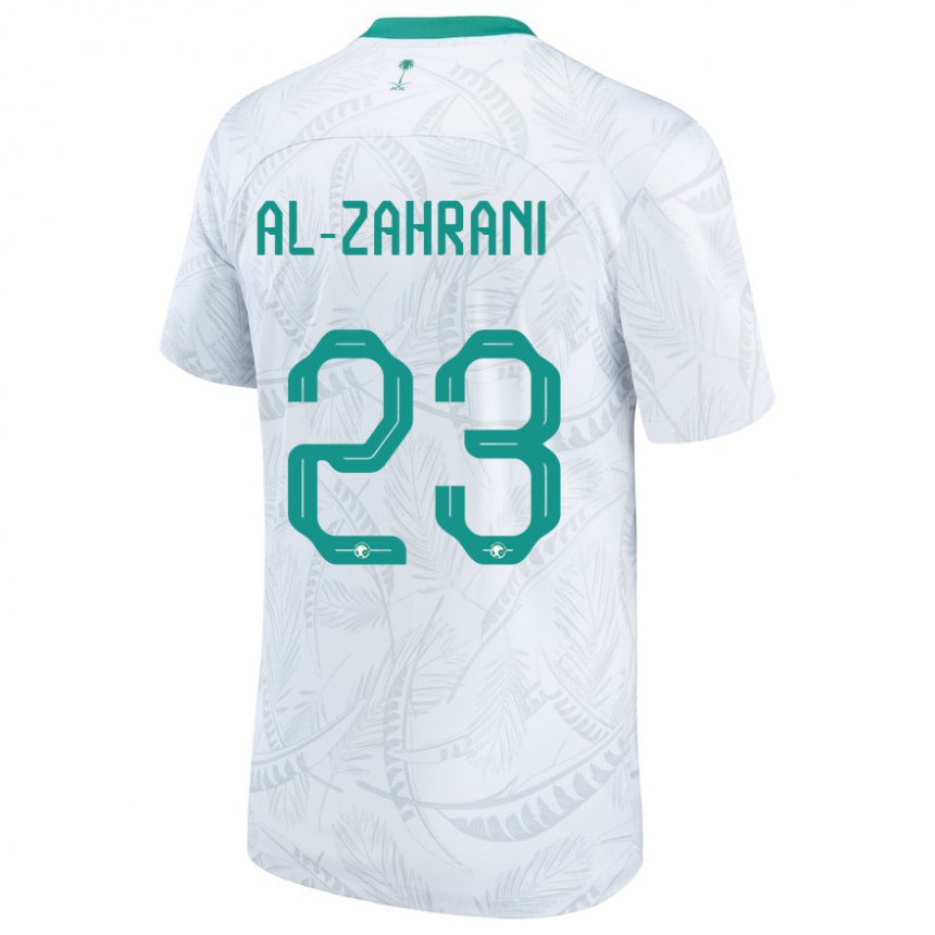 Mujer Camiseta Arabia Saudita Tahani Al Zahrani #23 Blanco 1ª Equipación 22-24 La Camisa Chile