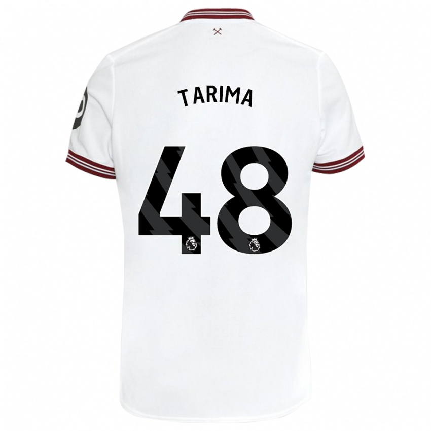 Niño Camiseta Sean Tarima #48 Blanco 2ª Equipación 2023/24 La Camisa Chile