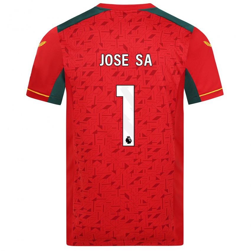 Niño Camiseta Jose Sa #1 Rojo 2ª Equipación 2023/24 La Camisa Chile