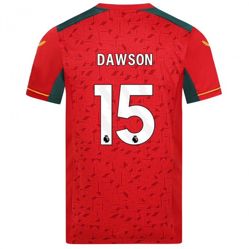 Niño Camiseta Craig Dawson #15 Rojo 2ª Equipación 2023/24 La Camisa Chile
