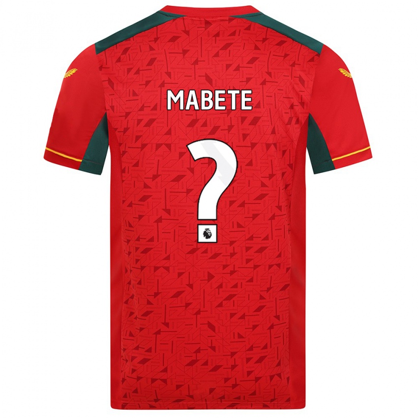 Niño Camiseta Filozofe Mabete #0 Rojo 2ª Equipación 2023/24 La Camisa Chile