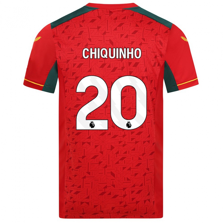 Niño Camiseta Chiquinho #20 Rojo 2ª Equipación 2023/24 La Camisa Chile