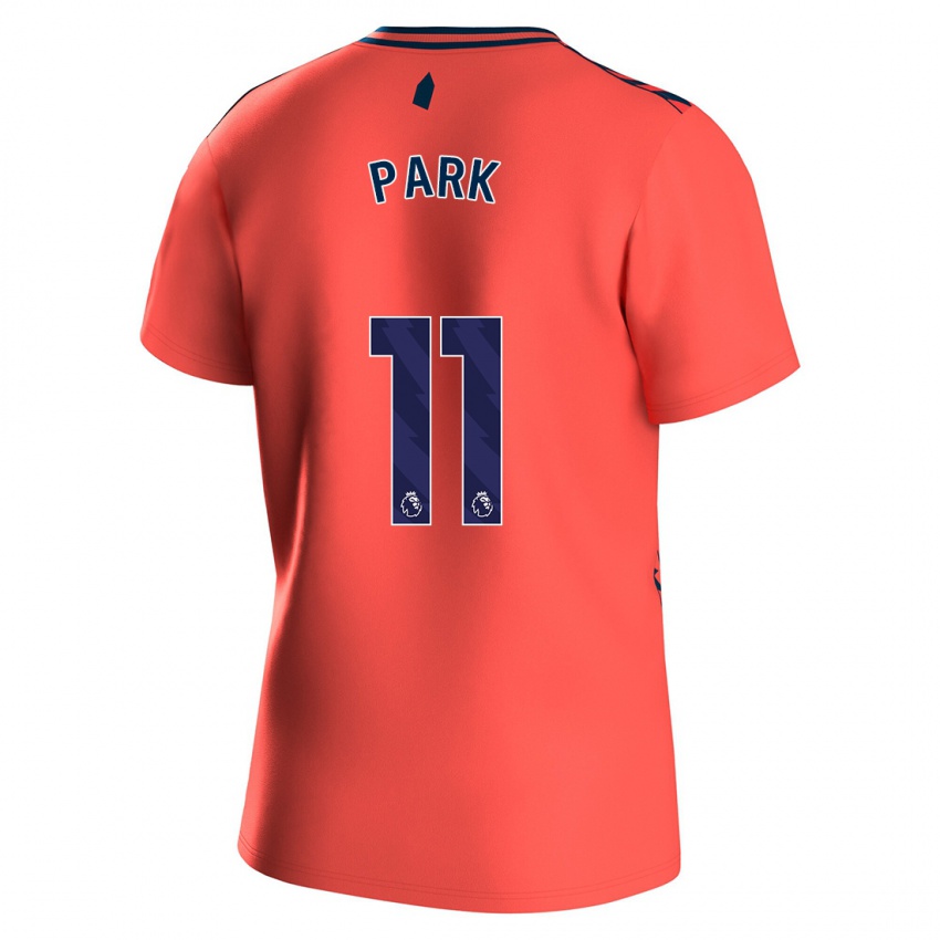 Niño Camiseta Jess Park #11 Coralino 2ª Equipación 2023/24 La Camisa Chile