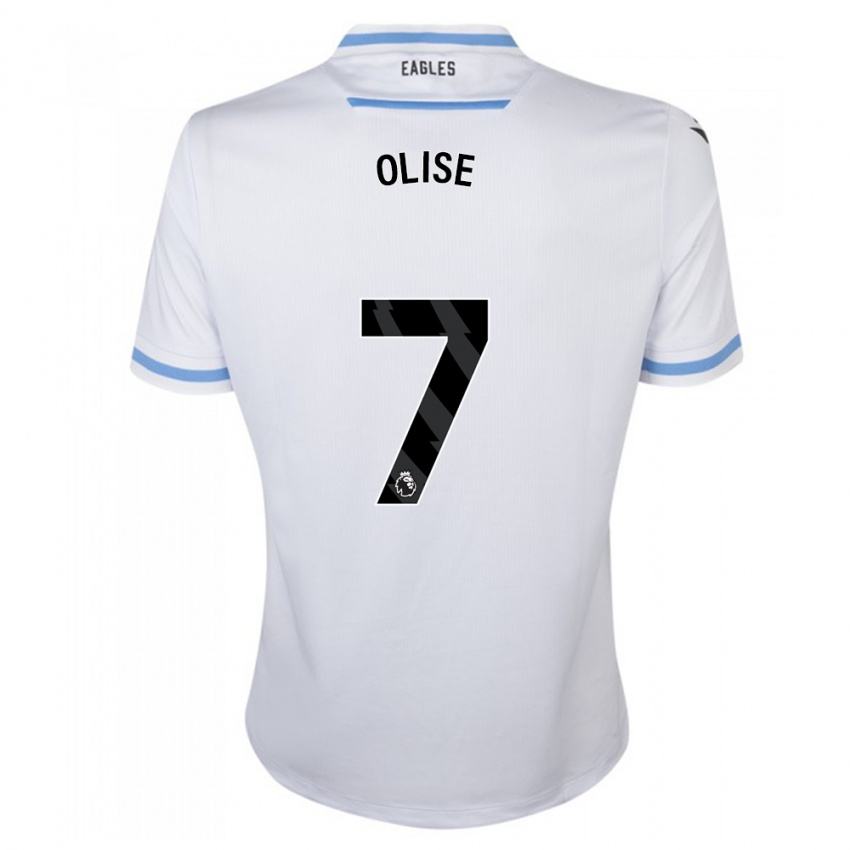 Niño Camiseta Michael Olise #7 Blanco 2ª Equipación 2023/24 La Camisa Chile