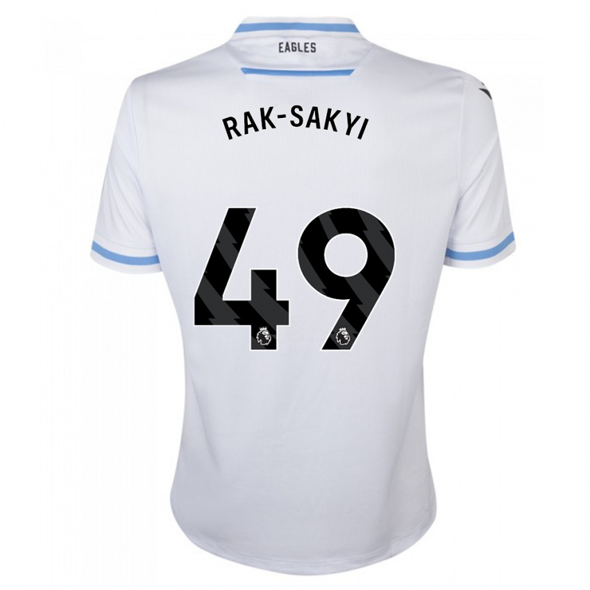 Niño Camiseta Jesurun Rak-Sakyi #49 Blanco 2ª Equipación 2023/24 La Camisa Chile