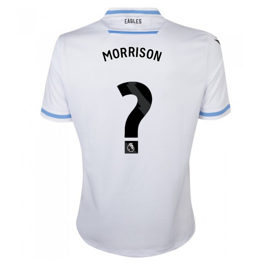 Niño Camiseta Jack Wells-Morrison #0 Blanco 2ª Equipación 2023/24 La Camisa Chile