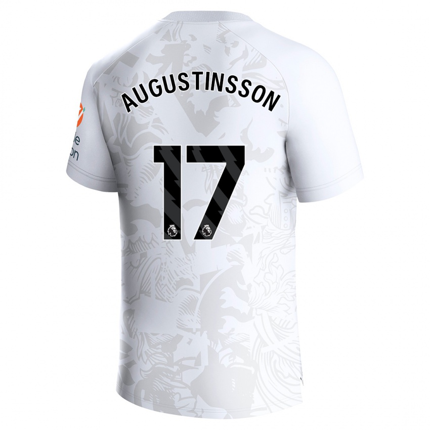 Niño Camiseta Ludwig Augustinsson #17 Blanco 2ª Equipación 2023/24 La Camisa Chile