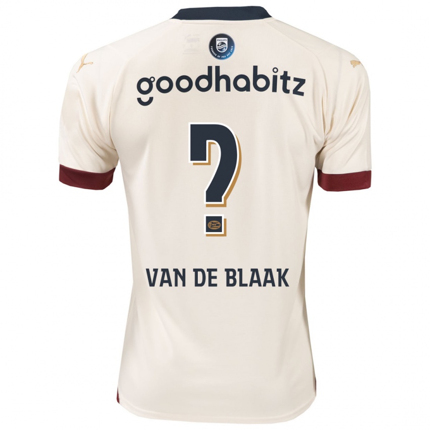 Niño Camiseta Emmanuel Van De Blaak #0 Blanquecino 2ª Equipación 2023/24 La Camisa Chile